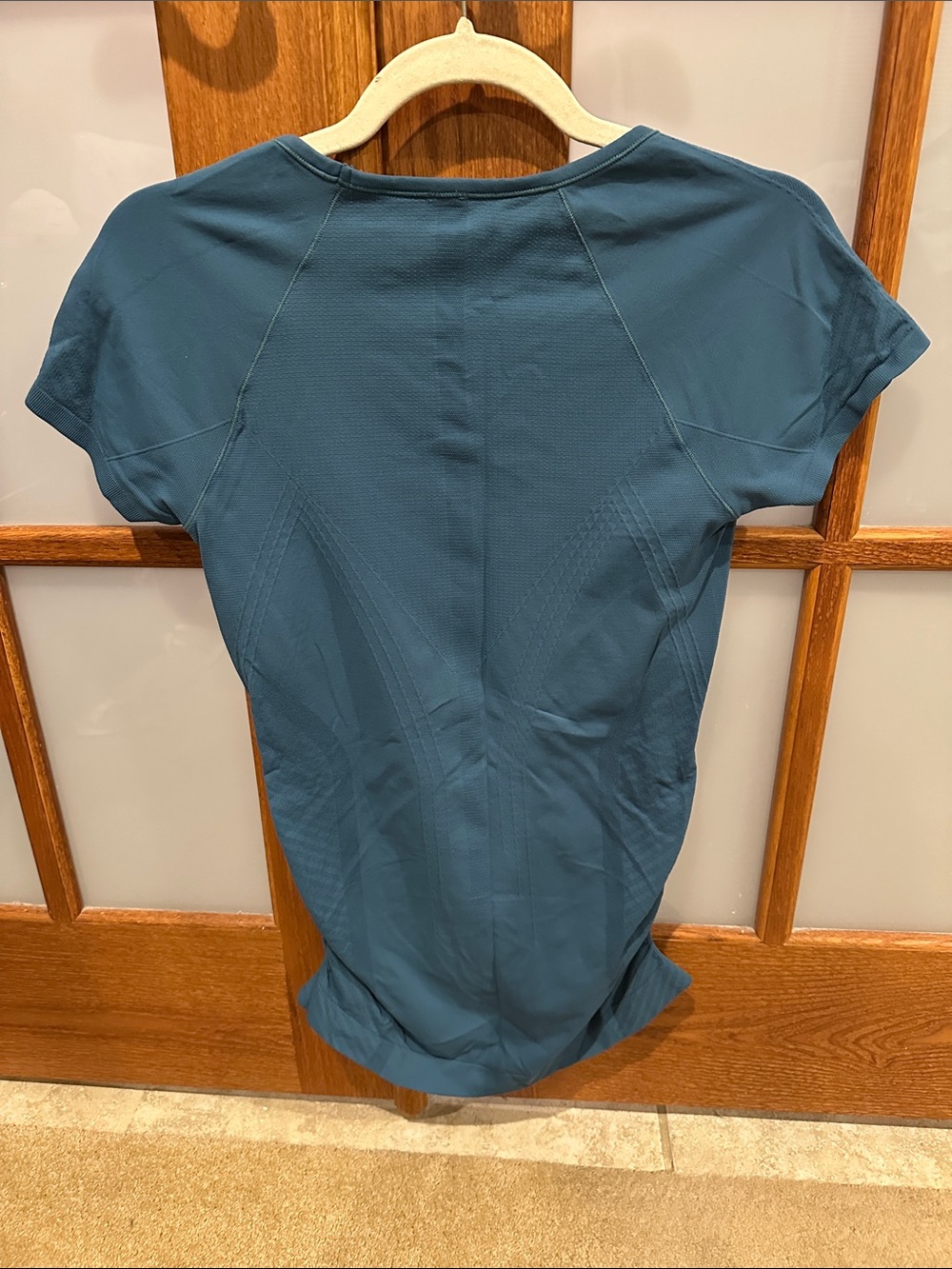 Athleta Short Sleeve Performance Tee in Teal Blue - Picture 2 of 6